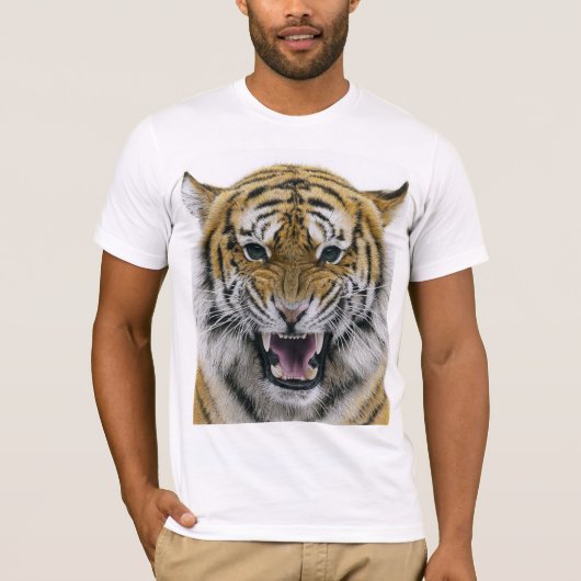 Urkraft 004 – Tiger T-Shirt (Vorderseite)