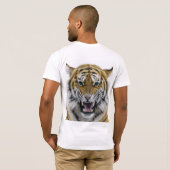 Urkraft 004 – Tiger T-Shirt (Schwarz voll)