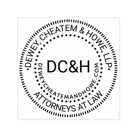 URL der Beruflichen Logoinitialen für Firmennamen Permastempel (Design)