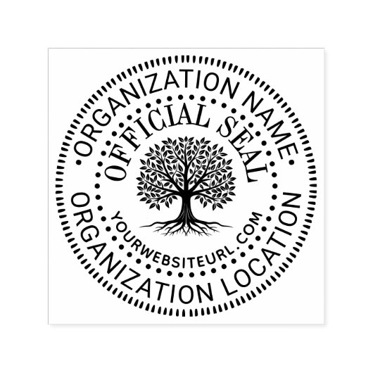 URL des Offiziellen Siegels für generische Baumstr Permastempel (Design)