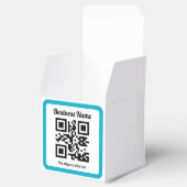 URL einer Website hinzufügen und sofort einen QR-C Geschenkschachtel (Geöffnet)