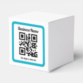 URL einer Website hinzufügen und sofort einen QR-C Geschenkschachtel (Rückseite)