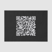 URL eingeben und scannbaren QR-Code erstellen | Sc Seidenpapier (Vorderseite)