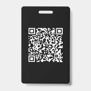 URL eingeben und Scannercode erstellen SCHWARZ-W Ausweis