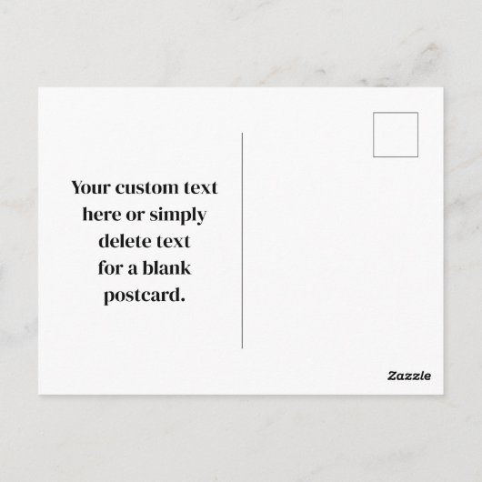 URL eingeben und Scannercode erstellen | SCHWARZ-W Postkarte (Rückseite)