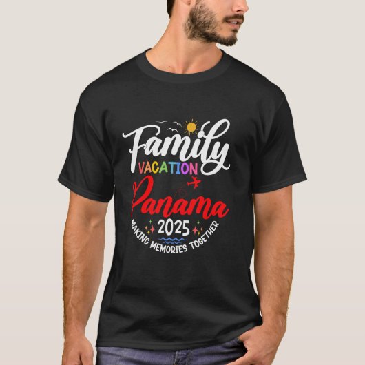 Urlaub 2025 T-Shirt (Vorderseite)