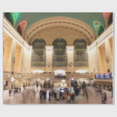 URLAUB AM GRAND CENTRAL STATION Wrapping Paper Geschenkpapier (Flach)
