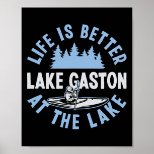 Urlaub am Lake Gaston - Das Leben ist besser bei T Poster