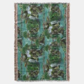 Urlaub am magischen Fantasy-See Decke (Vorderseite Vertikal)