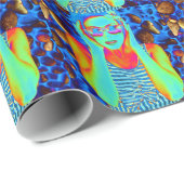 Urlaub am Meer Geschenkpapier (Rolleneckpunkt)