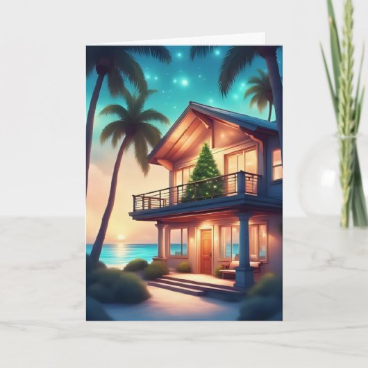 Urlaub am Meer Karte (Vorderseite)