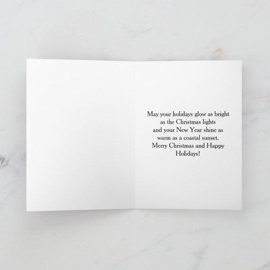 Urlaub am Meer Karte (Innenseite)