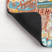 Urlaub am Meer Waikiki Bay Hawaii Mousepad (Ecke)