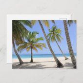 Urlaub am Strand Feiertagspostkarte (Vorne/Hinten)