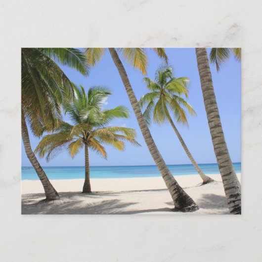 Urlaub am Strand Feiertagspostkarte (Vorderseite)