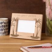 Urlaub am Strand Geätzte Rahmen (Links)