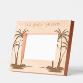 Urlaub am Strand Geätzte Rahmen (Links)