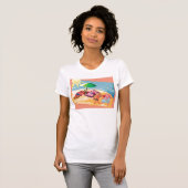Urlaub am Strand T-Shirt (Vorne ganz)
