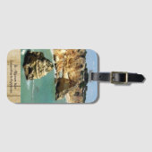 Urlaub an der Algarve in Portugal Gepäckanhänger (Vorderseite (Horizontal))