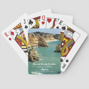 Urlaub an der Algarve in Portugal Spielkarten