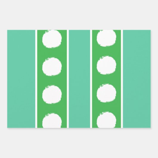 URLAUB ART DECO GESCHENKPAPIER SET (Vorderseite 2)