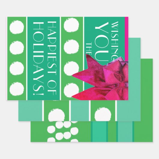 URLAUB ART DECO GESCHENKPAPIER SET (Set)