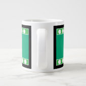 URLAUB ART DECO Jumbo-Tasse (Rückseite)