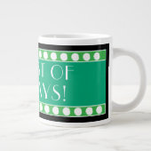 URLAUB ART DECO Jumbo-Tasse (Rechts)