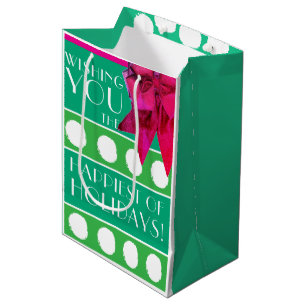 URLAUB ART DECO MITTLERE GESCHENKTÜTE