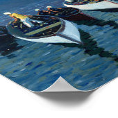 Urlaub auf dem Hudson | George Luks Poster (Ecke)