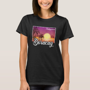 Urlaub auf den Philippinen Asien Reise Boracay Vin T-Shirt