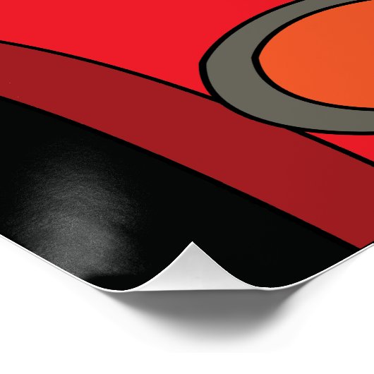 Urlaub auf der Straße Poster (Ecke)