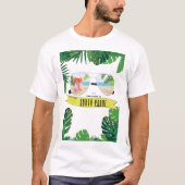 Urlaub auf der Südinsel Padre T-Shirt (Vorderseite)