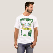 Urlaub auf der Südinsel Padre T-Shirt (Vorne ganz)
