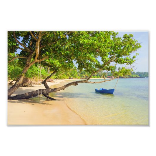 Urlaub auf der tropischen Insel Fotodruck (Vorne)