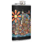 Urlaub auf einer Insel Flachmann (Rechts)