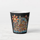 Urlaub auf einer Insel Milchtasse (Vorderseite)