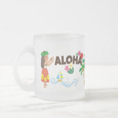 Urlaub auf Hawaii Mattglastasse (Links)