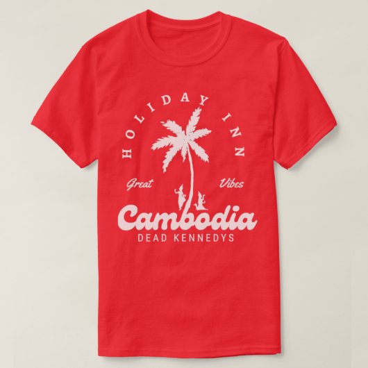 Urlaub auf Kambodscha T-Shirt (Design vorne)