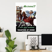 Urlaub auf Zuhause WW2 Poster (Heimbüro)