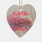 Urlaub aus der Beach Collection. Keramik Ornament (Links)
