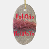 Urlaub aus der Beach Collection. Keramik Ornament (Rechts)