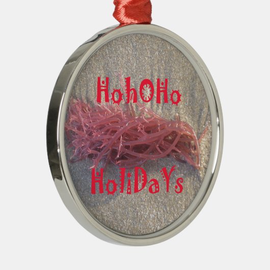 Urlaub aus der Beach Collection. Ornament Aus Metall (Rechts)