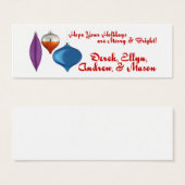 Urlaub aus der Karte (Vorne & Hinten)