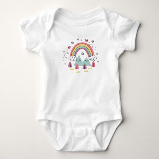 Urlaub Baby Strampler (Vorderseite)