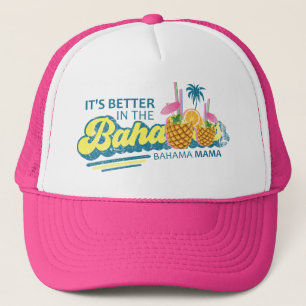 Urlaub Bahama Mama Bahamas Hat Cruise Bahamian Truckerkappe