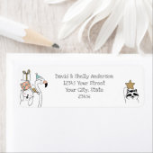 Urlaub bei Tieren mit niedlichem Cartoon (Insitu)