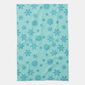 URLAUB BLAUE GLITZER SEHEN FERIENWOHNUNG SCHNEELAK GESCHIRRTUCH (Vertikal)