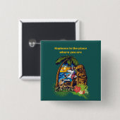 Urlaub Button (Vorne & Hinten)