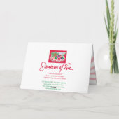 URLAUB CANDY Card Feiertagskarte (Rückseite)